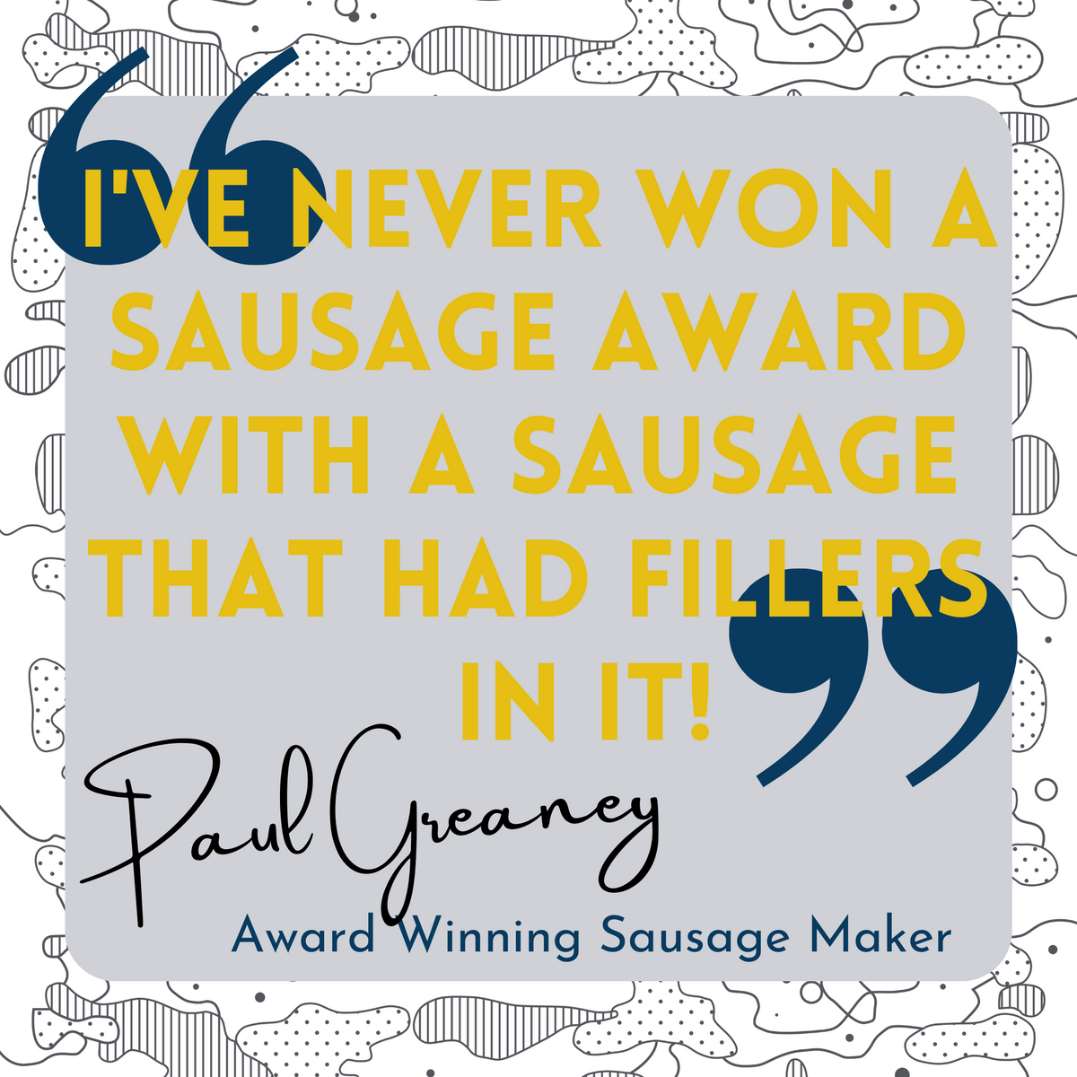 Sausage Seasoning Pack: Goes With Everything&#39; Sausage 200g x6 Packs
