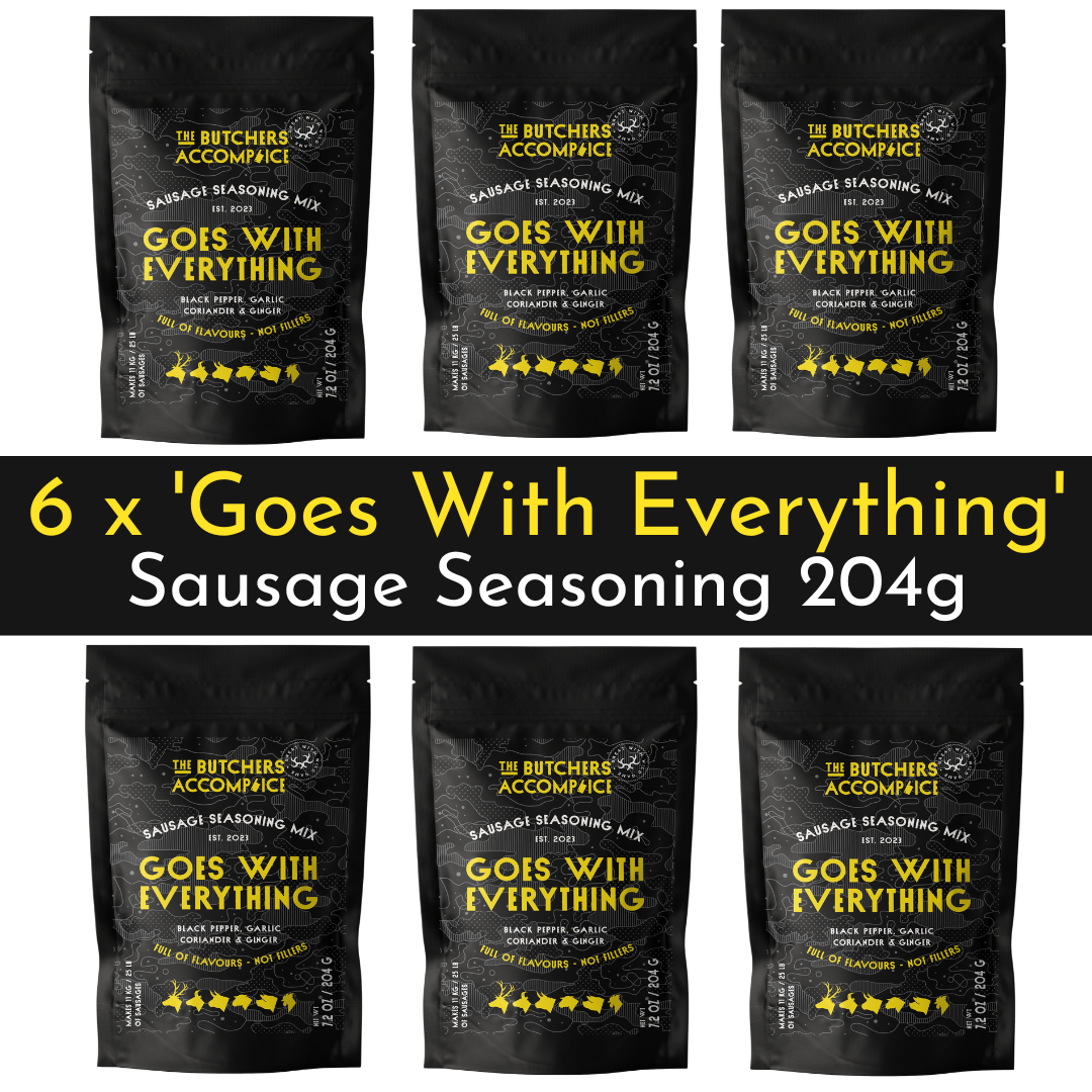 Sausage Seasoning Pack: Goes With Everything' Sausage 204g x6 Packs