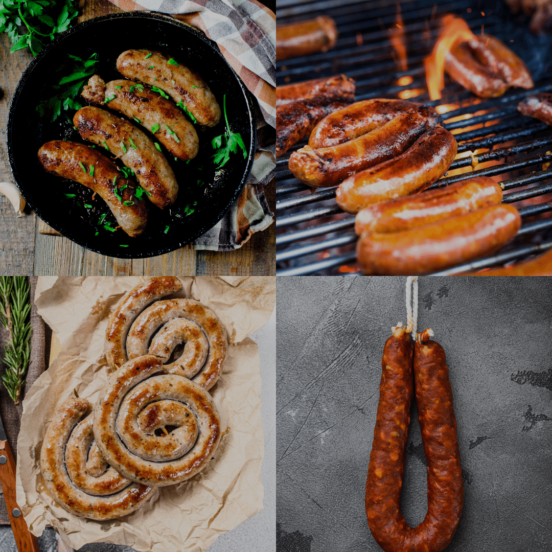 hog casings make chunky sausages perfect for chorizo, beef, pork sausages, 