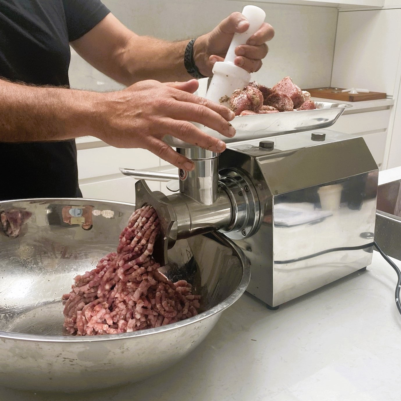 The Rural Meat Mincer Sausage Stuffer 750W