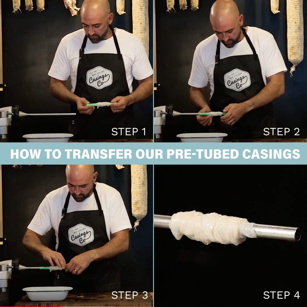 How to use natural sheep casings